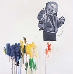 &raquo;Untitled (B. mit Spaghetti)&laquo; 1991