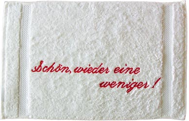 &raquo;Sch&ouml;n, wieder eine weniger!&laquo; 2003